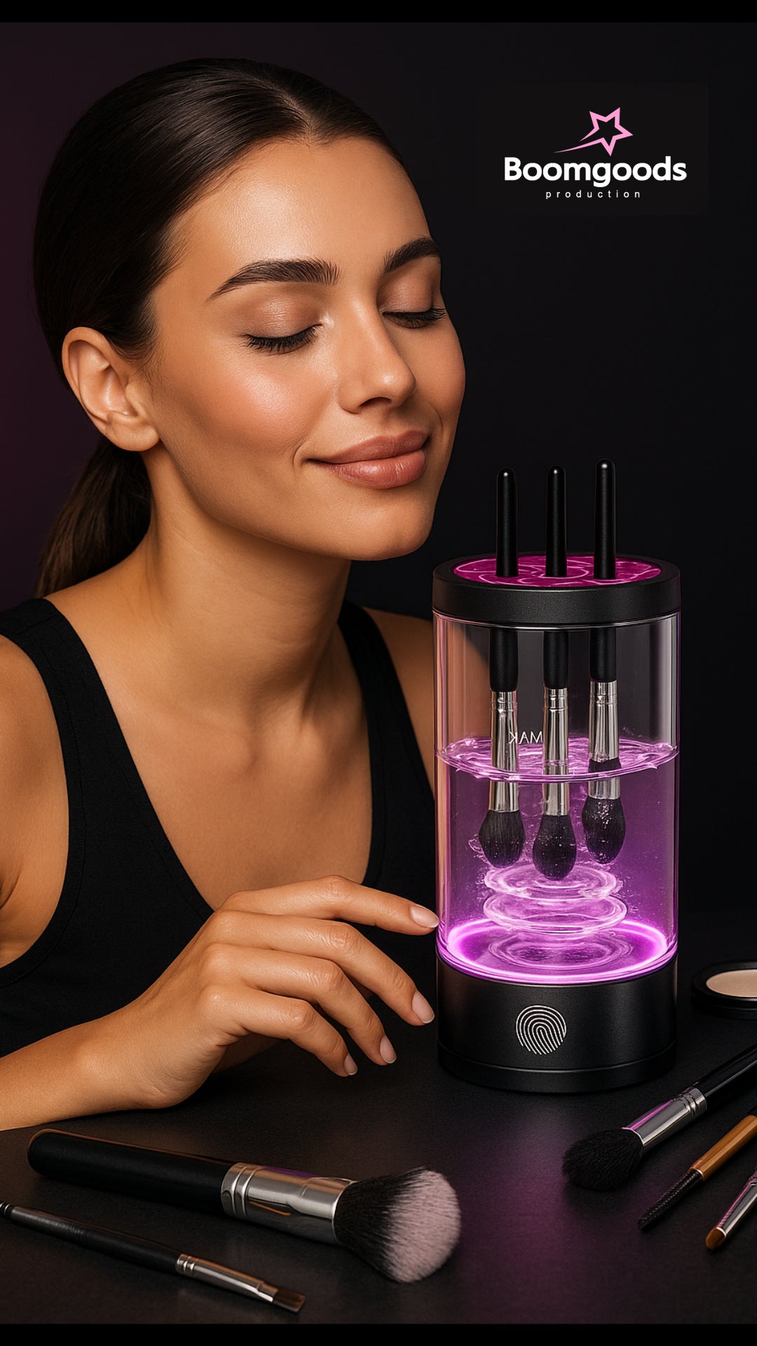 LustraGlow™ The Ultimate UV & Dry Brush Care Station