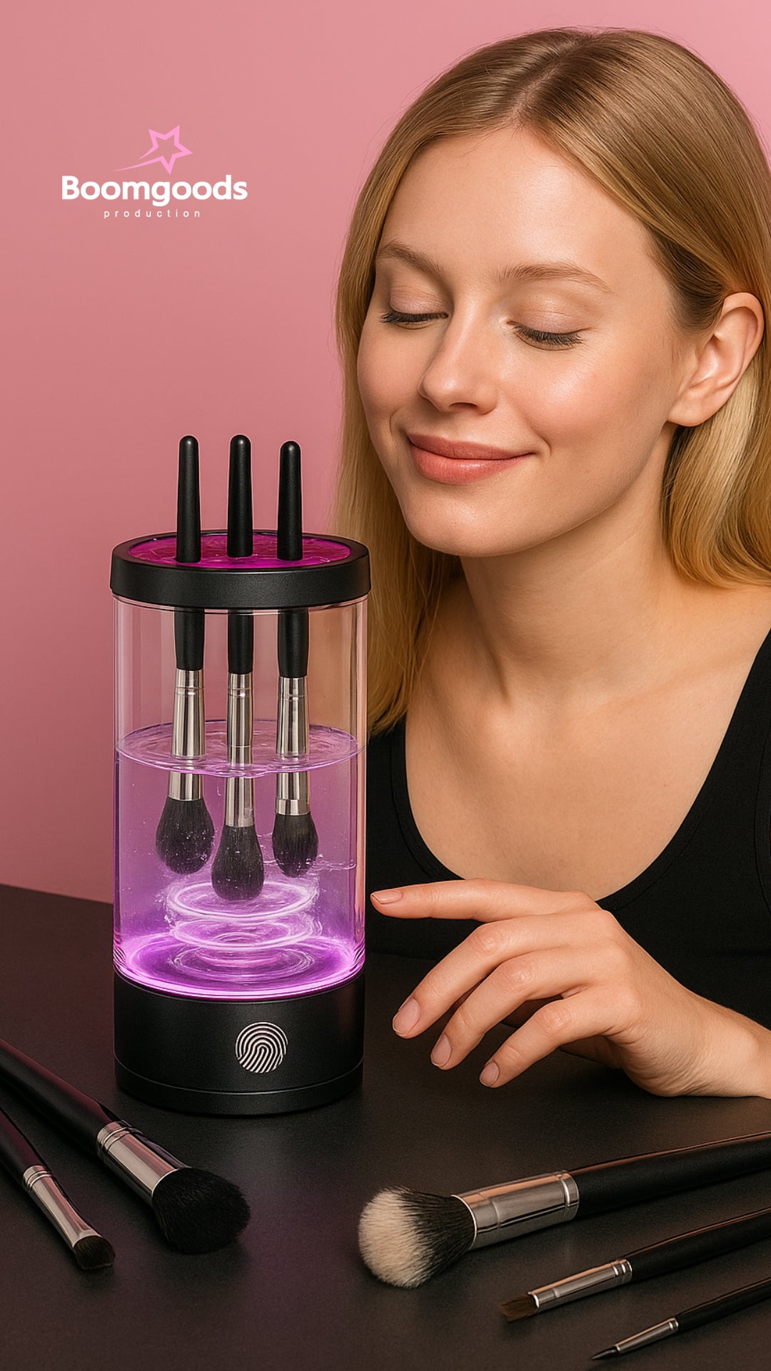 LustraGlow™ The Ultimate UV & Dry Brush Care Station