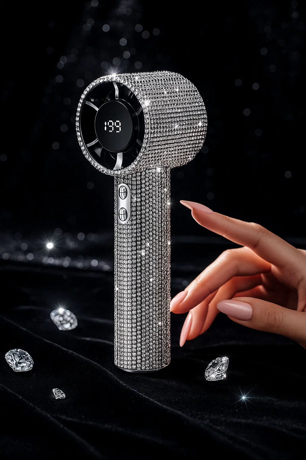 #Color_Silvery Crystal