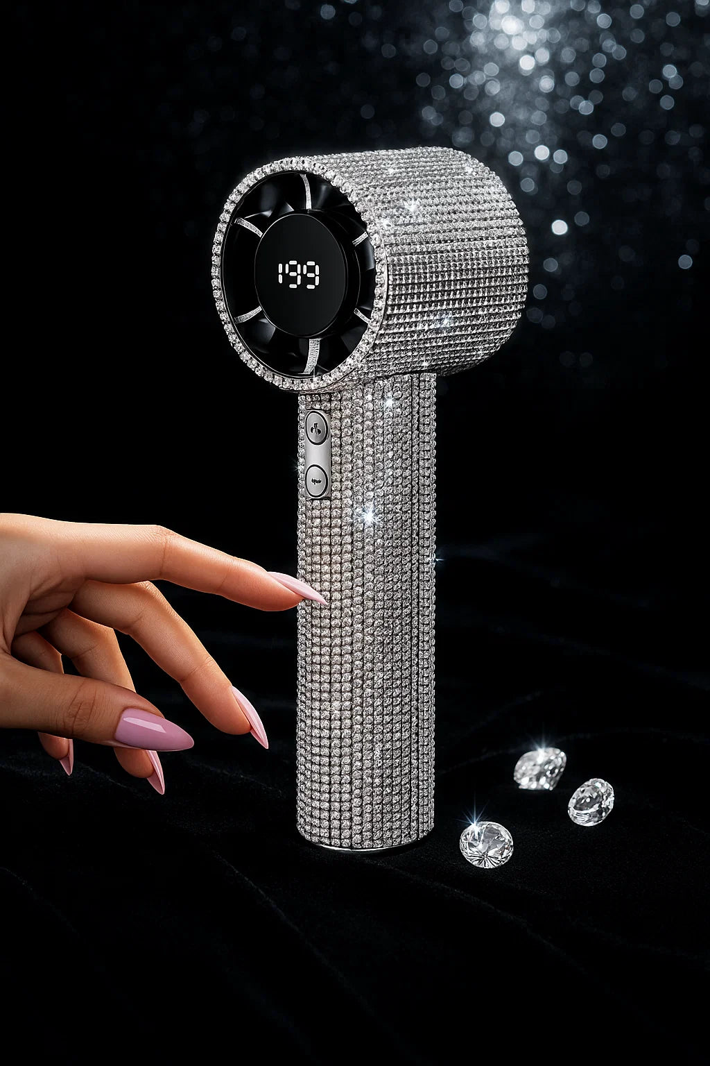 #Color_Silvery Crystal