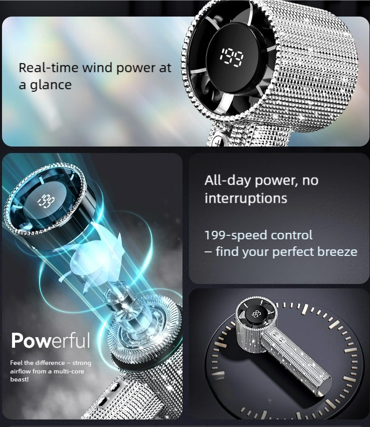 GlamRush Pocket Fan