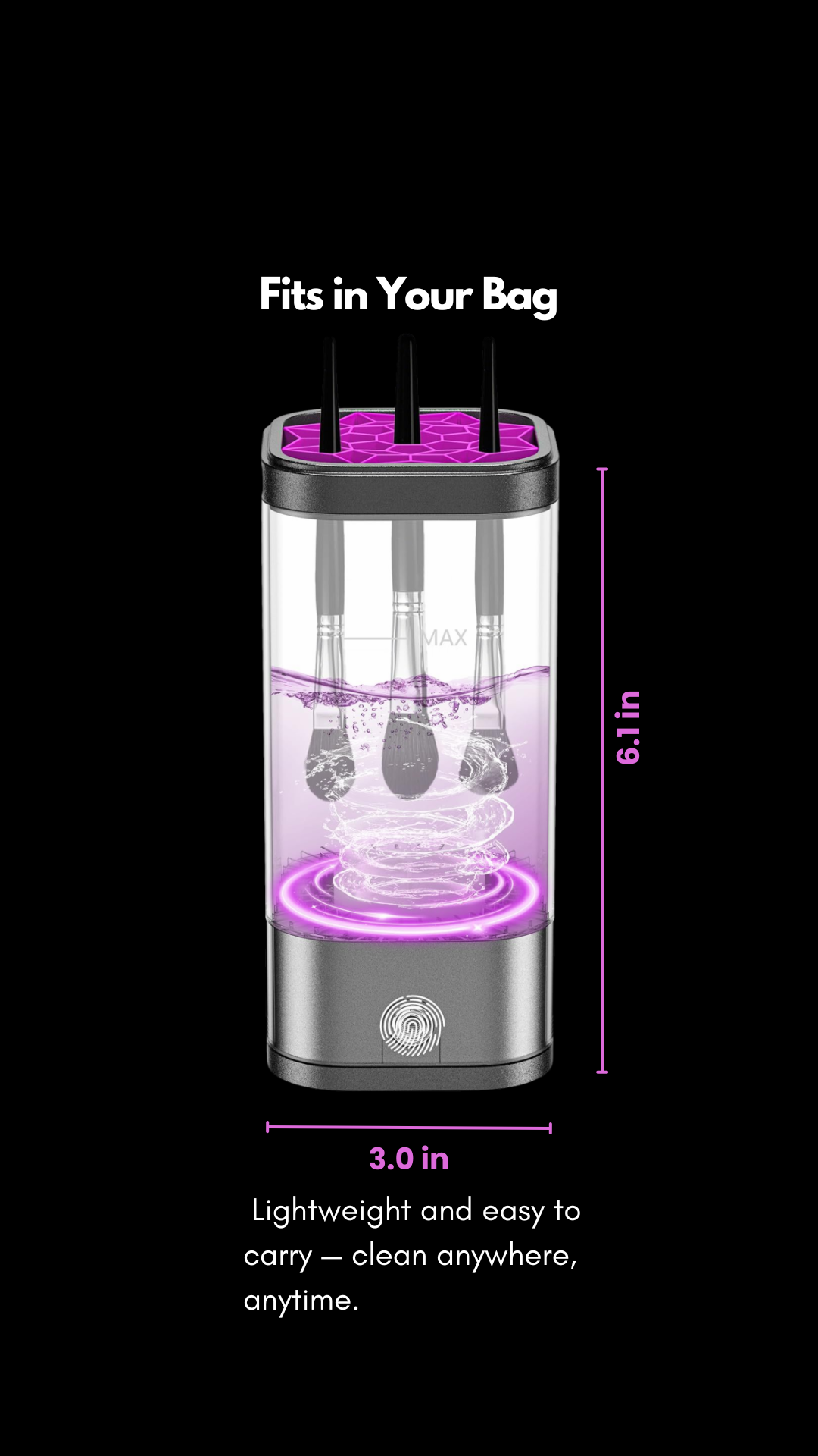 LustraGlow™ The Ultimate UV & Dry Brush Care Station